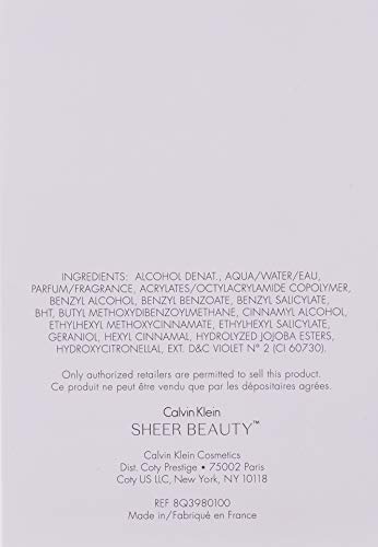 Calvin Klein Sheer Beauty Essence - Eau de toilette