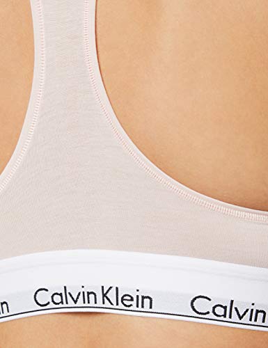 Calvin Klein Sujetador Estilo Bralette, Rosa (Nymphs Thigh 2nt), K (Talla del Fabricante: X-Small) para Mujer