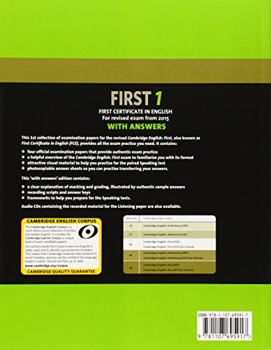 Cambridge first certificate in english. For updated exam. Student's book. With answers. Per le Scuole superiori. Con espansione online: Cambridge ... Book with Answers (FCE Practice Tests)