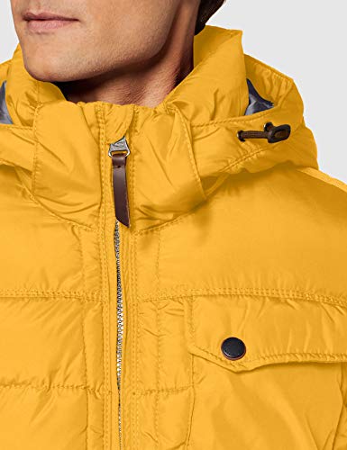 camel active 420800 Chaqueta, Amarillo (Yellow 72), Small (Talla del Fabricante: 48) para Hombre