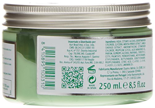 Camomila Intea Té Verde & Menta Mascarilla Cabello Graso 250 Ml 1 Unidad 250 g