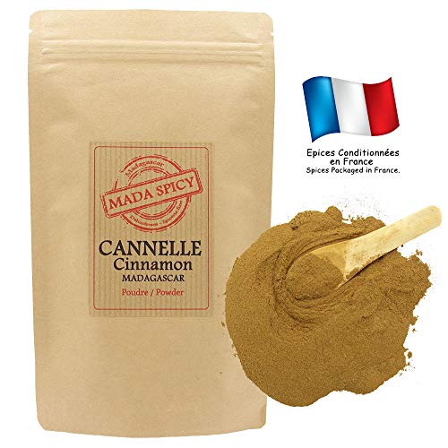 Canela "ceylan" en polvo de Madagascar 1020g "Alta Calidad". Bolsita eco cierre zip.