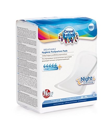 Canpol Babies 78/001 - Pack de 10 compresas postparto de noche