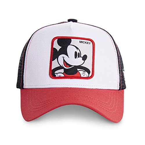 Capslab Mickey Mouse Trucker Cap Disney Collab White/Red/Black - One-Size