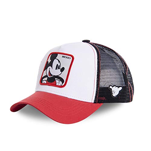 Capslab Mickey Mouse Trucker Cap Disney Collab White/Red/Black - One-Size