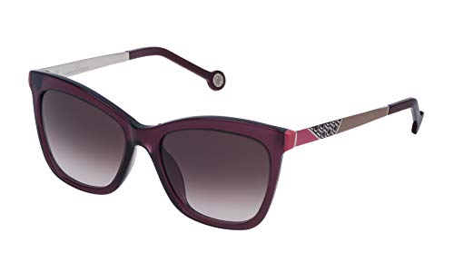 Carolina Herrera SHE746530W09 Gafas, SHINY TRANSPARENT PLUM, 53/17/140 para Mujer