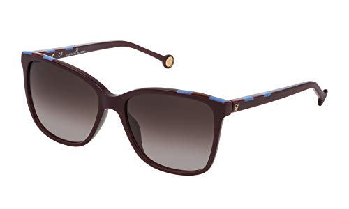 Carolina Herrera SHE7955709FD Gafas, SHINY PLUM, 57/17/140 para Mujer