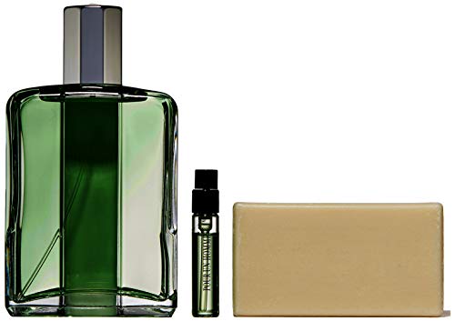 Caron Caron Pour Homme Eau De Toilette Spray + Soap + Vial (sample) For Men Gift Set