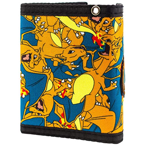 Cartera de Pokemon Charizard No.6 Fuego Naranja