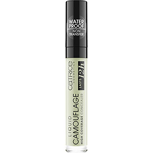 Catrice Cosmetics - Corrector de camuflaje líquido, alta cobertura, 200 unidades, color verde