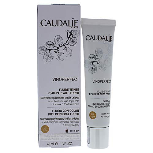 CAUDALIE Vinoperfect Fluido con Color Piel Perfecta FPS20 Light