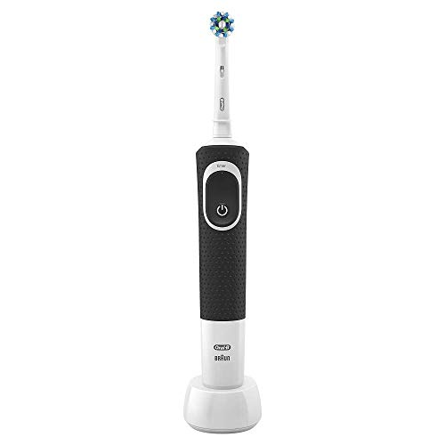 Cepillo de dientes eléctrico Oral-B Pro Vitality Cross Action, recargable, color negro