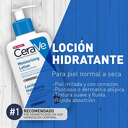 Cerave Loción Hidratante Piel Seca Y Muy Seca, 473ml