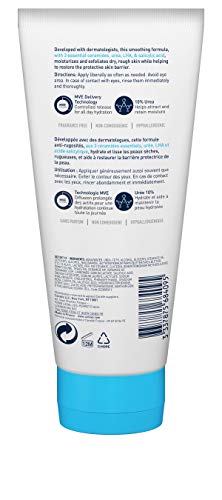 CeraVe SA Crema Suavizante | 177ml/6oz | Hidratante para piel seca, áspera y baches