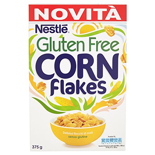 Cereales NESTLÉ Corn Flakes - Copos de maíz tostados - Paquete de cereales de 375g