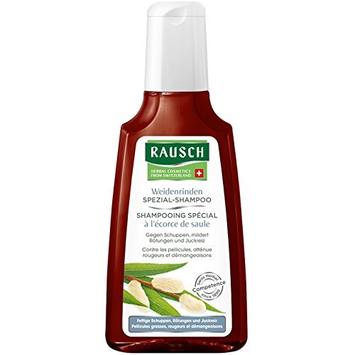 Champú especial de corteza de sauce (hierbas contra la caspa grasa, enrojecimiento y picor en calidad probada – Vegan), 1 unidad (1 x 200 ml)