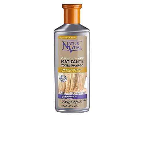 Champú SilverBlonde Matizante de NaturVital 300ml