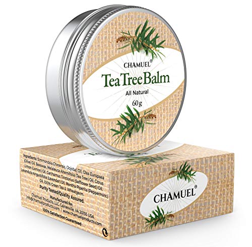 Chamuel Tea Tree - Bálsamo de aceite de, 100% natural para irritaciones de la pielMuy versátil-ideal para el eccema, las erupciones, la piel seca/agrietada, las picaduras de insectos, y mucho más.