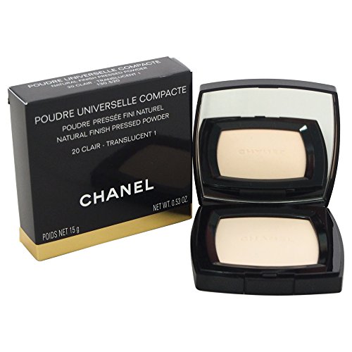 CHANEL Poudre Universelle Compacte polvo facial 1 - Polvos faciales (Universal, Clair translucent, Paleta, Mate, Natural, Radiante, Polvo compacto, Mujeres)