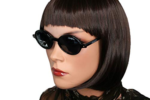 Chevignon Gafas de sol hombre mujer Roundies negro 0600 Vintage