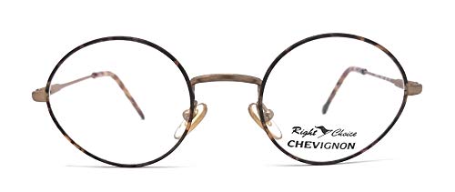 Chevignon - Gafas de vista para hombre y mujer, modelo Delter F E038 F716, diseño de tortuga vintage