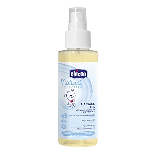 Chicco Natural Sensation - Aceite de masaje, 100 ml