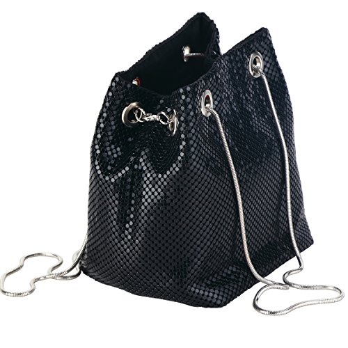 Chihu Elegante El bolso de Mujer para Llevar El Bolso De Mano Crossbody Monederos y Bolsos Con Correa(Negro)