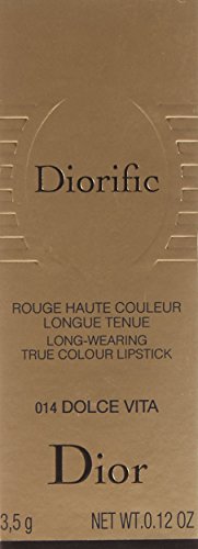 CHRISTIAN DIOR Barra de Labios Diorific 014 Rouge Dolce Vita 3.5 Gr