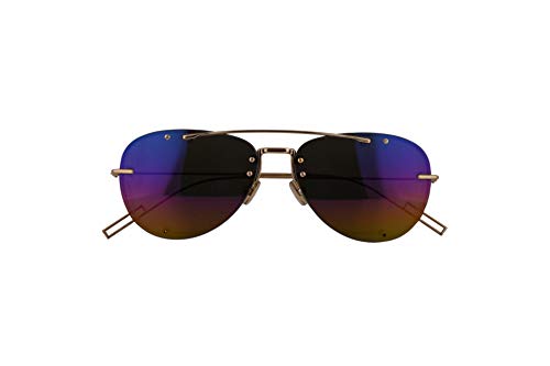 Christian Dior Homme DiorChroma1 Gafas De Sol Dorado Con Lentes Arcoiris 59mm J5GR3 Chroma 1 Chroma1