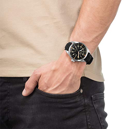 Citizen Reloj Analógico para Hombre de Cuarzo con Correa en Nailon AW5000-24E