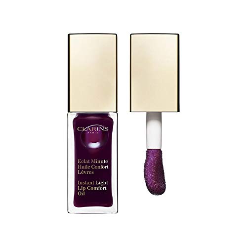 Clarins Eclat Minute Huile Confort Lèvres #08-Blackberry 7 Ml 1 Unidad 1700 g