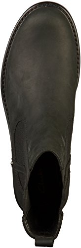 Clarks Orinoco Club, Botas Chelsea para Mujer, Negro (Black Leather), 40 EU