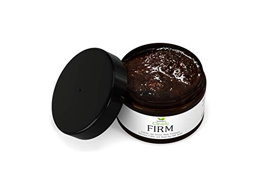 Clearly FIRM, Exfoliante para el Cuerpo con Café y Sal del Mar Muerto Reduce la Celulitis y las Estrías. 100% Café Arábica Orgánico y Aceites ricos en Antioxidantes que Desintoxican y Nutren la Piel