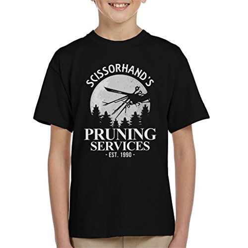 Cloud City 7 Edward Scissorhands Pruning Services Kid's T-Shirt