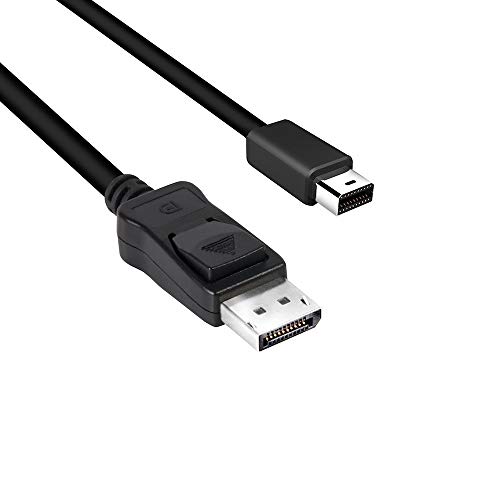 CLUB3D Mini DisplayPort to DisplayPort 1.4 HBR3 8K60Hz Cable, 2 Meter / 6.56 Feet - Cables displayport (2 Meter / 6.56 Feet, 2 m, Mini Displayport, Displayport, Macho, Macho, Oro)