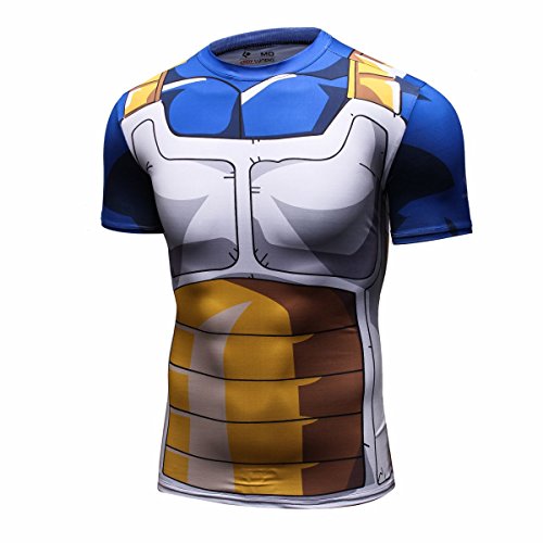 Cody Lundin Hombres Tapas de la Camiseta de Digital Impreso Manga Corta Ajustada Camisa Hombre Deporte al Aire Libre Fitness Estilo (L)