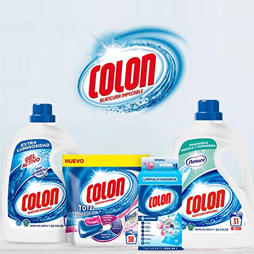 Colon Limpialavadoras - Limpiador lavadora y antiolor - megapack de 3 usos