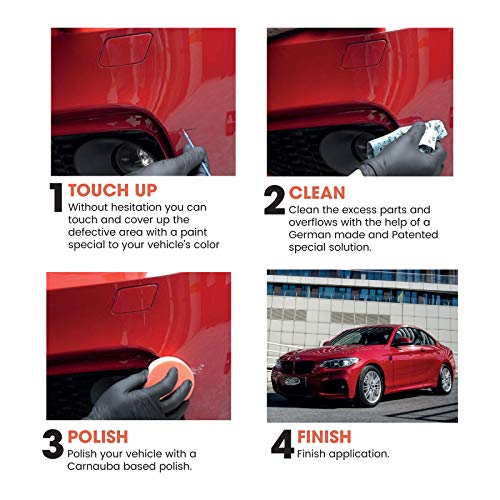 Color N Drive for Cadillac Automotive Touch Up Paint | WA730S / GHD - Switchblade Silver Mat | Paint Scratch Repair, Exact Match Guarantee - Pro