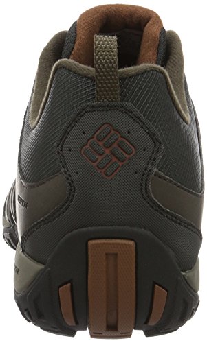 Columbia Peakfreak Nomad Zapatos impermeables para hombre , Verde(Nori, Tangy Orange), 45 EU