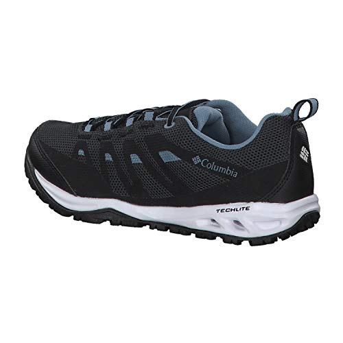 Columbia Vapor Vent, Zapatillas de Senderismo para Mujer, Black (Black, Dark Mirage 010), 38 EU