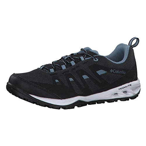 Columbia Vapor Vent, Zapatillas de Senderismo para Mujer, Black (Black, Dark Mirage 010), 38 EU