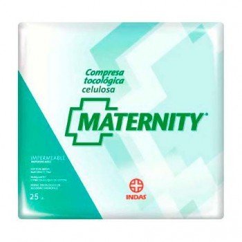 Compresas Maternity Indas celulosa 25 uds