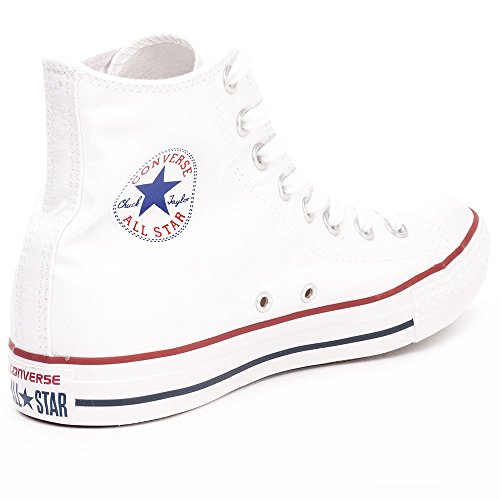 Converse Chuck Taylor All Star Hi Top, Zapatillas Unisex Adulto, Blanco (Optical White), 40 EU