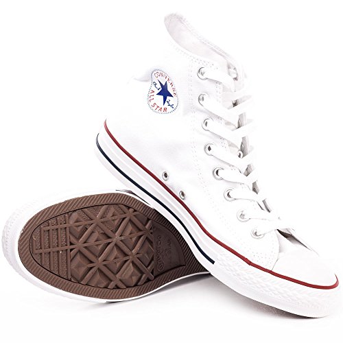 Converse Chuck Taylor All Star Hi Top, Zapatillas Unisex Adulto, Blanco (Optical White), 40 EU