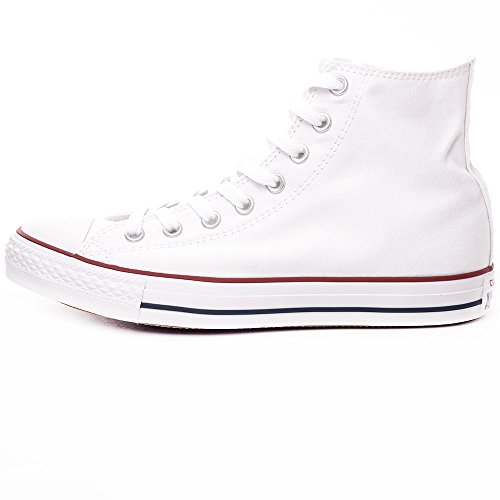 Converse Chuck Taylor All Star Hi Top, Zapatillas Unisex Adulto, Blanco (Optical White), 42 EU