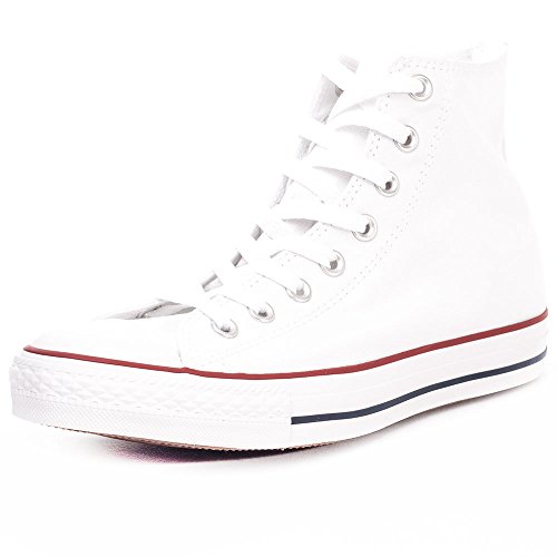 Converse Chuck Taylor All Star Hi Top, Zapatillas Unisex Adulto, Blanco (Optical White), 42 EU