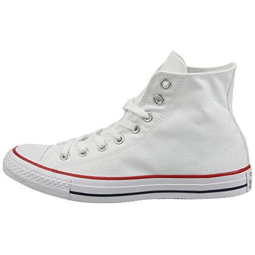 Converse Chuck Taylor All Star Hi, Zapatillas Altas Unisex adulto, Blanco (Optical White), 37 EU