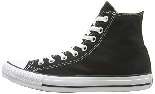 Converse Chuck Taylor All Star Hi, Zapatillas Altas Unisex adulto, Negro (Black/White), 37 EU