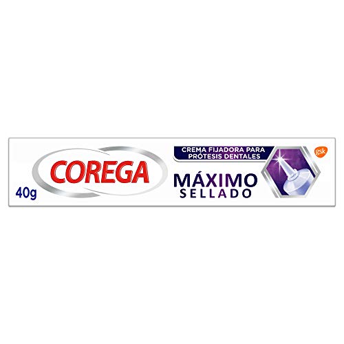 Corega Máximo Sellado - Crema Fijadora para Prótesis Dentales - 40 g