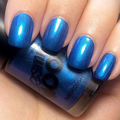 Cosmic Moon - Metallic Nail Polish - 14ml - For mesmerising metallic nails - Equipo de Caja - Incluye: Rosa, Dorado, Azul, Verde, Plata, Púrpura